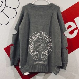 Chrome Hearts Knitted Crewneck Sweater Size XL